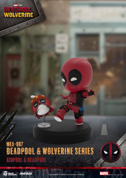 Deadpool 3 Deadpool & Wolverine Series Mini Egg Attack Figuren Set 8 cm Image 6
