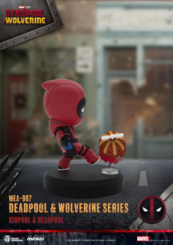 Deadpool 3 Deadpool & Wolverine Series Mini Egg Attack Figuren Set 8 cm Image 7