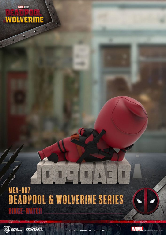 Deadpool 3 Deadpool & Wolverine Series Mini Egg Attack Figuren Set 8 cm Image 9