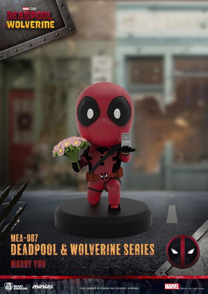 Deadpool 3 Deadpool & Wolverine Series Mini Egg Attack Figuren Set 8 cm Image 10