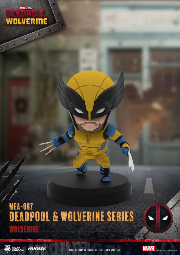 Deadpool 3 Deadpool & Wolverine Series Mini Egg Attack Figuren Set 8 cm Image 12