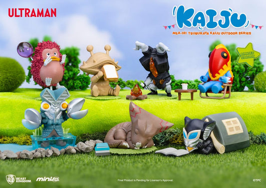 Ultraman Mini Egg Attack Outdoor-Serie Figuren Tsuburaya Kaiju Blind Box (6) 7 cm Image 1