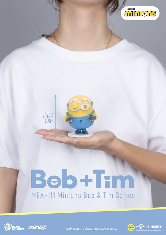 Minions Mini Egg Attack Blind Box Figuren Minions bob & tim series Sortiment 9 cm (6) Image 7