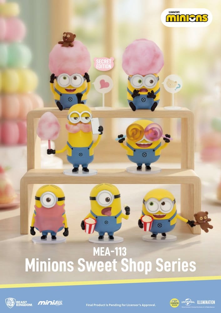Minions Minifiguren Sweet Shop Series 6 cm Blind Box Sortiment (6) Image 2