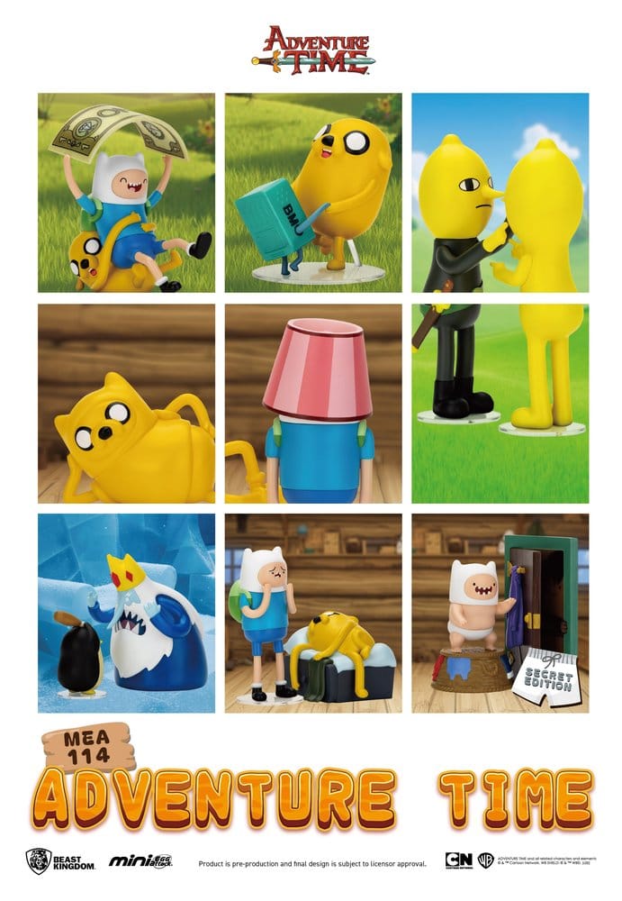 Adventure Time Mini Egg Attack Blind Box Figuren Adventure Time Sortiment 9 cm (6) Image 1