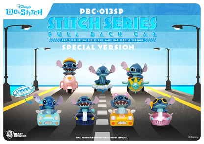 Lilo & Stitch Pull Back Car Series Rückzug-Autos Blind Box 6er-Pack Special Edition Image 1