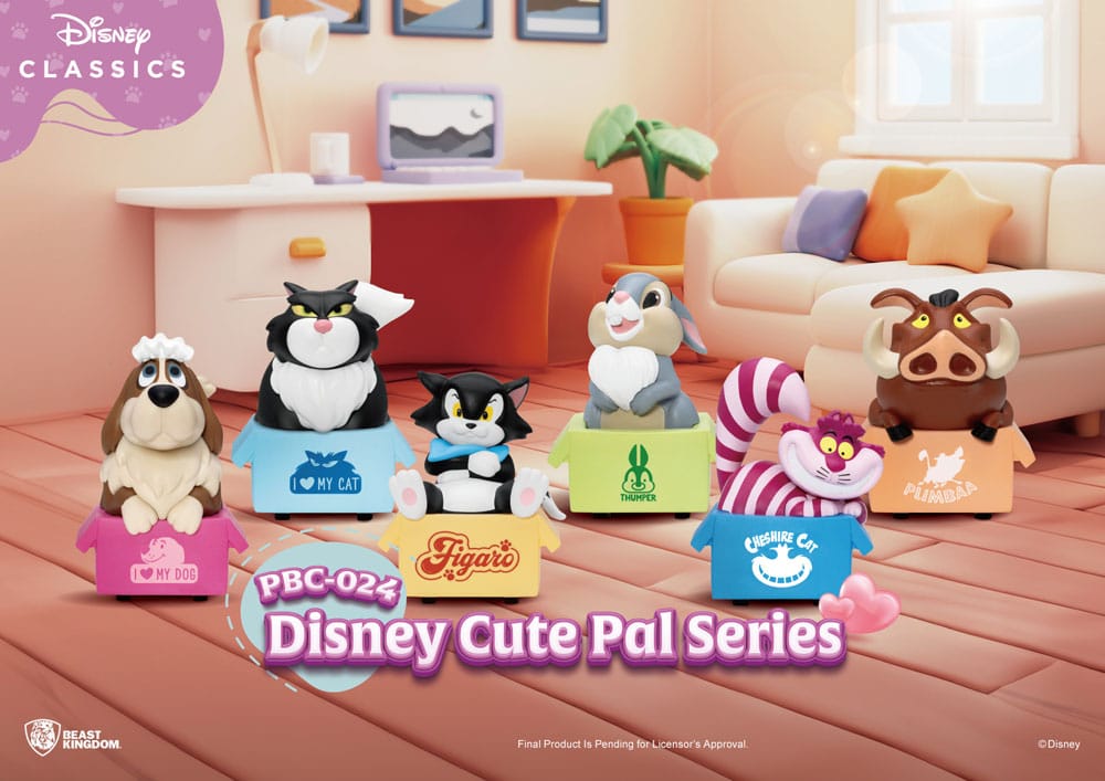 Disney Rückziehautos Blind Box Cute Pal (6) 5 cm Image 1
