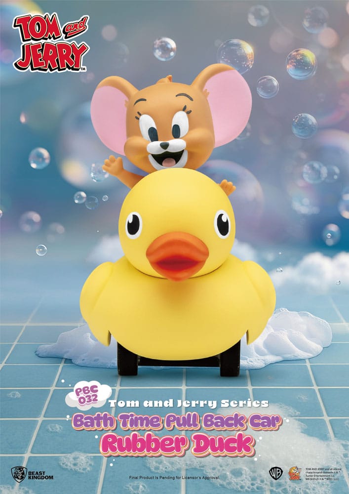 Tom & Jerry Pull Back Car Series Rückzug-Autos Bath Time Blind Box 6er-Pack Image 8