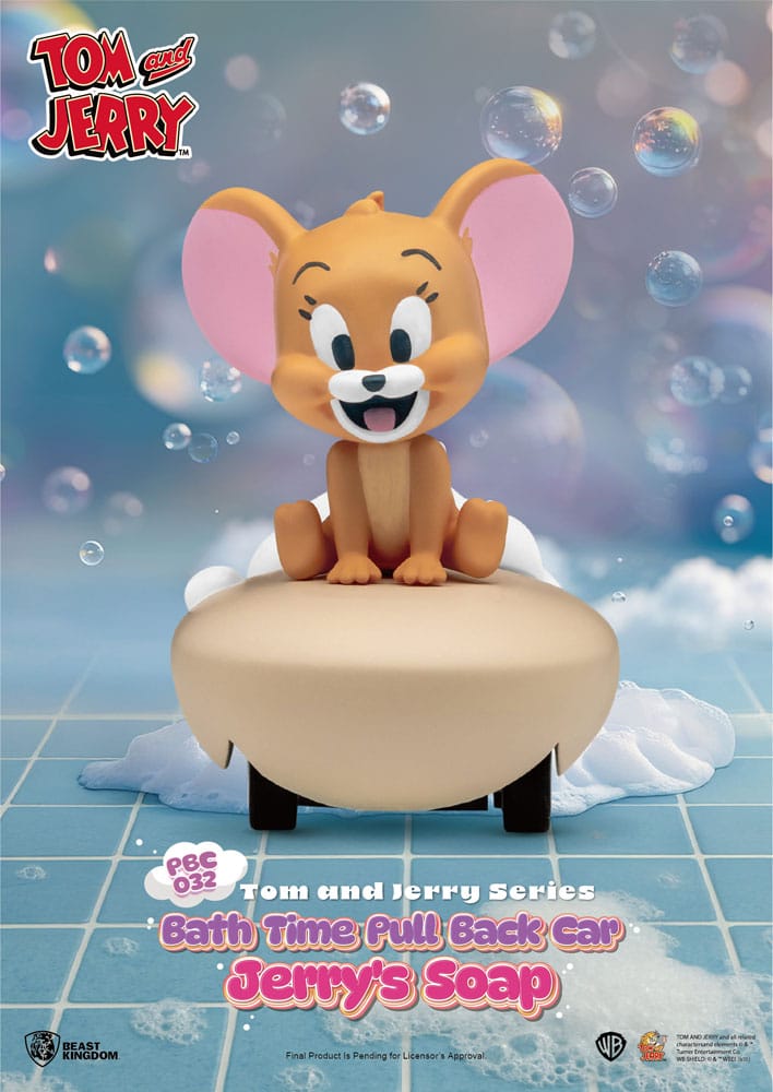 Tom & Jerry Pull Back Car Series Rückzug-Autos Bath Time Blind Box 6er-Pack Image 9