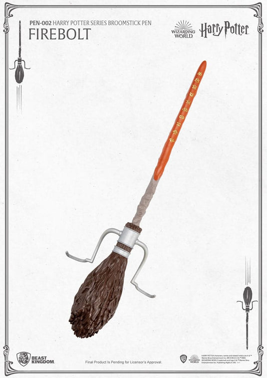 Harry Potter Kugelschreiber Firebolt Besenstiel 29 cm Image 1