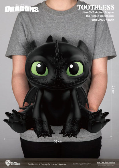 Drachenzähmen leicht gemacht Piggy Vinyl Spardose Toothless 30 cm Image 6