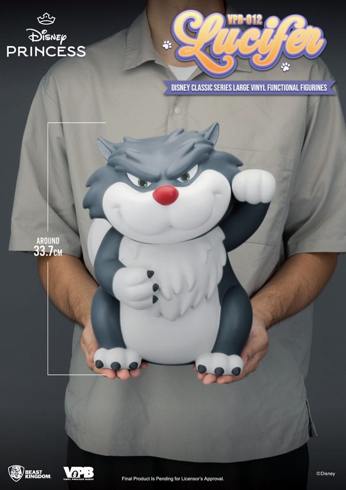 Cinderella Piggy Vinyl Spardose Lucifer 33 cm Image 7