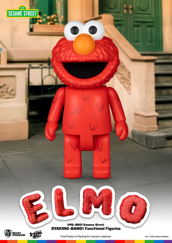 Sesamstraße Syaking Bang Vinyl Spardose Elmo 47 cm Image 2