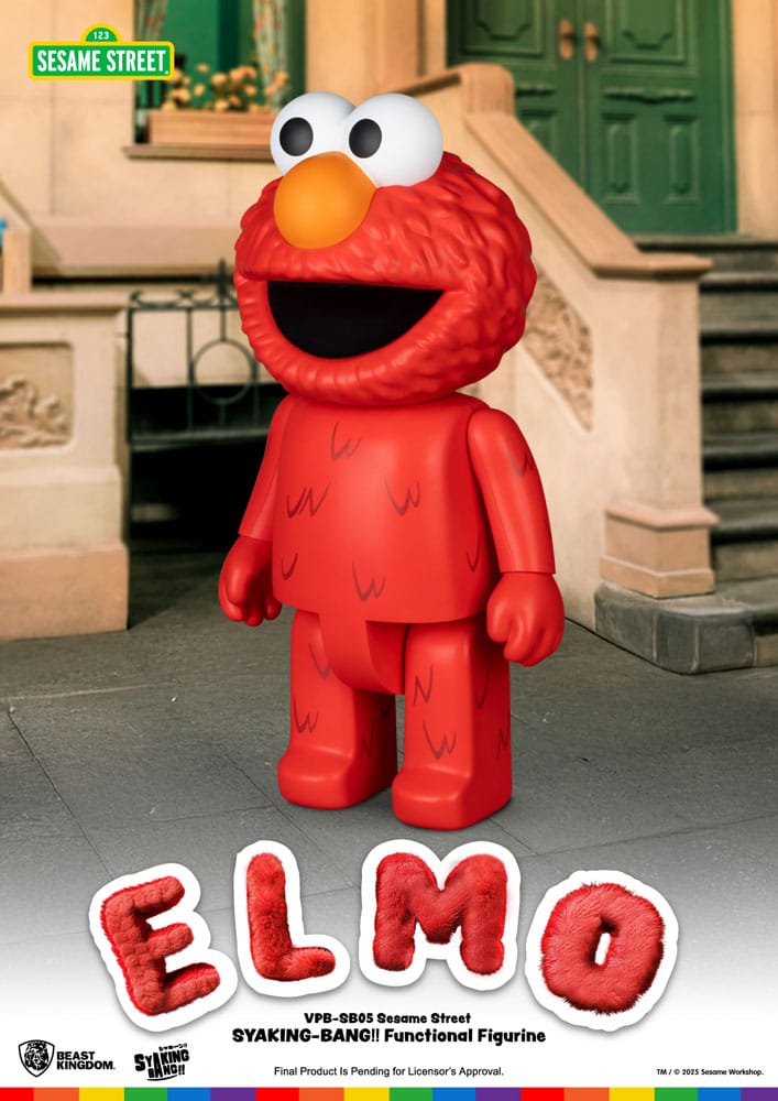 Sesamstraße Syaking Bang Vinyl Spardose Elmo 47 cm Image 3