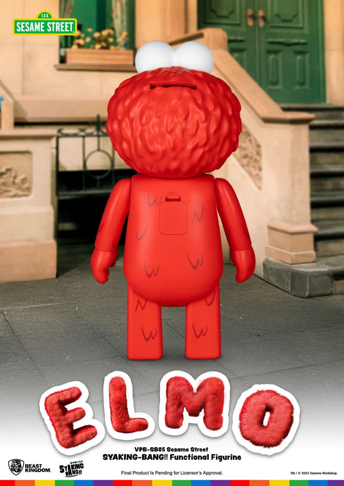 Sesamstraße Syaking Bang Vinyl Spardose Elmo 47 cm Image 4
