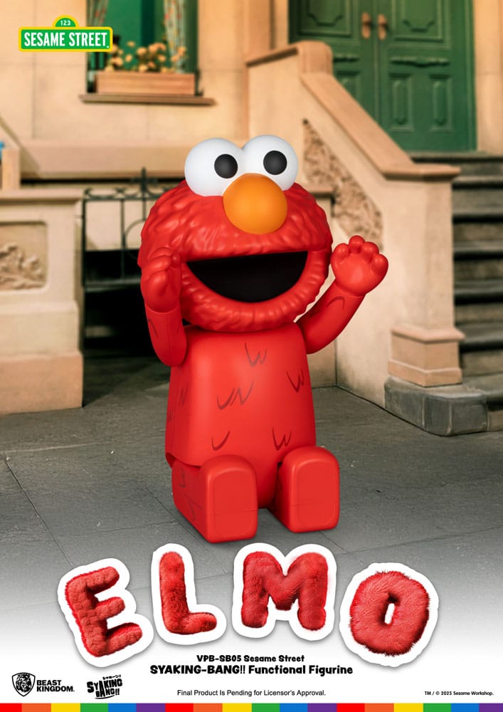 Sesamstraße Syaking Bang Vinyl Spardose Elmo 47 cm Image 5