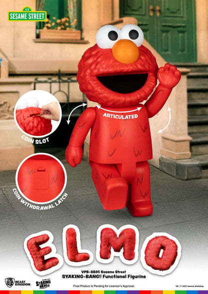 Sesamstraße Syaking Bang Vinyl Spardose Elmo 47 cm Image 6