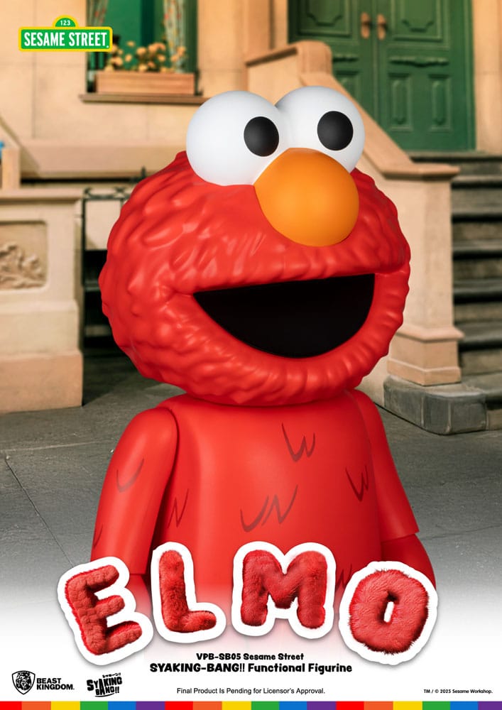 Sesamstraße Syaking Bang Vinyl Spardose Elmo 47 cm Image 7