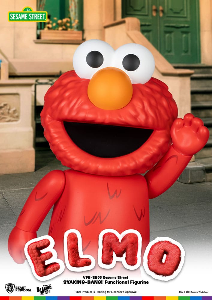 Sesamstraße Syaking Bang Vinyl Spardose Elmo 47 cm Image 8
