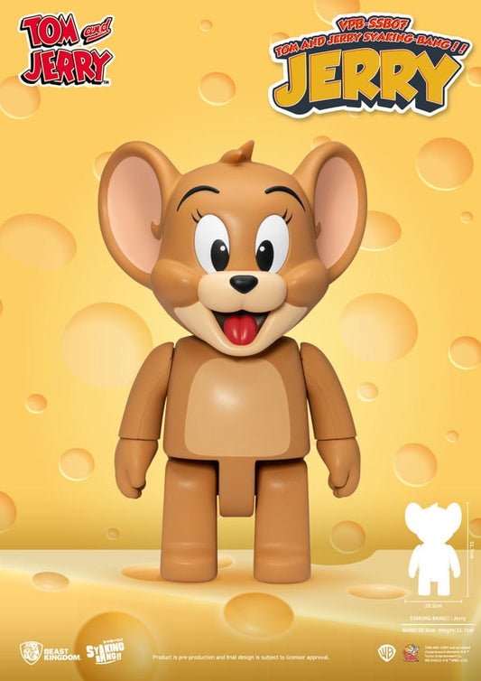 Tom & Jerry Syaking Bang PVC Figur Jerry 30 cm Image 1