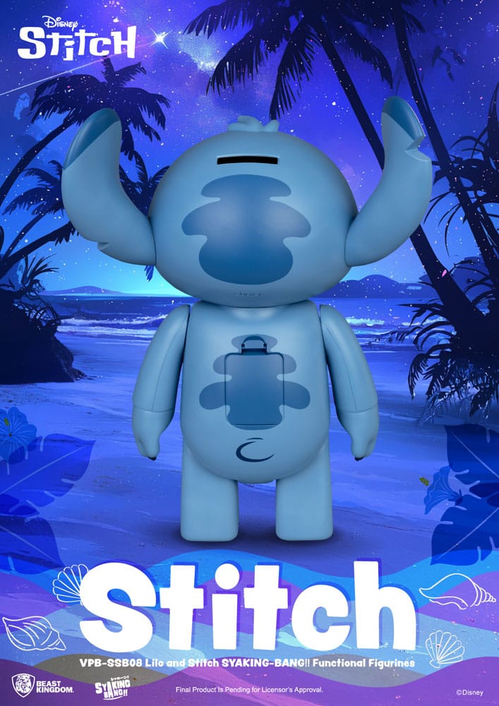 Lilo & Stitch Syaking Bang Vinyl Spardose Stitch 30 cm Image 3