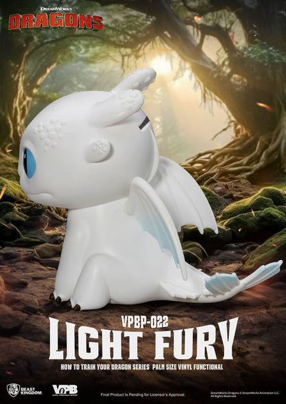 Drachenzähmen leicht gemacht Piggy Vinyl Spardose Light Fury 12 cm Image 4