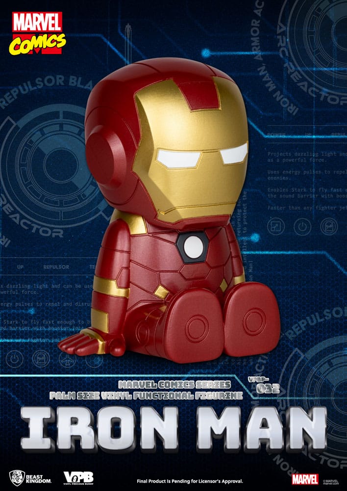 Classic Marvel Comics Piggy Vinyl Spardose Iron-man 12 cm Image 2