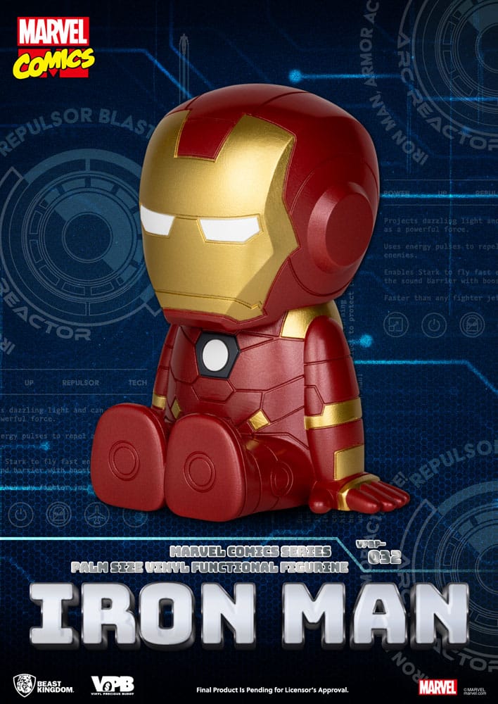 Classic Marvel Comics Piggy Vinyl Spardose Iron-man 12 cm Image 6