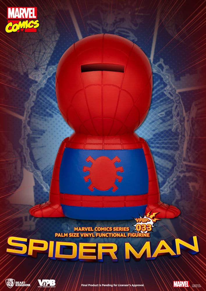 Classic Marvel Comics Piggy Vinyl Spardose Spiderman 12 cm Image 6