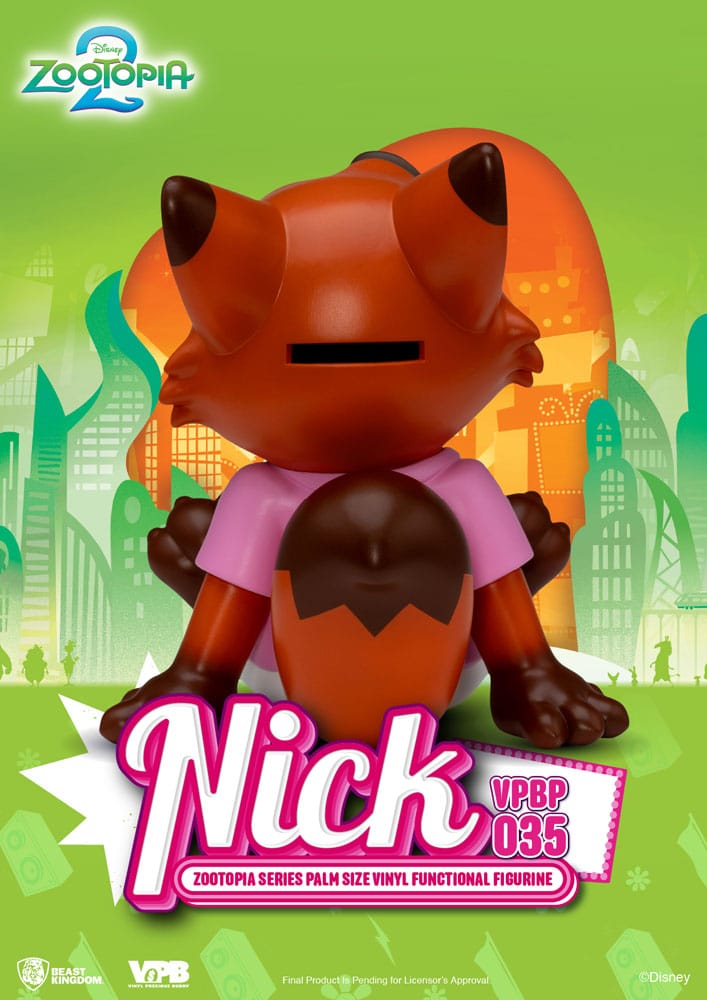Zoomania Piggy Vinyl Spardose Nick 15 cm Image 5