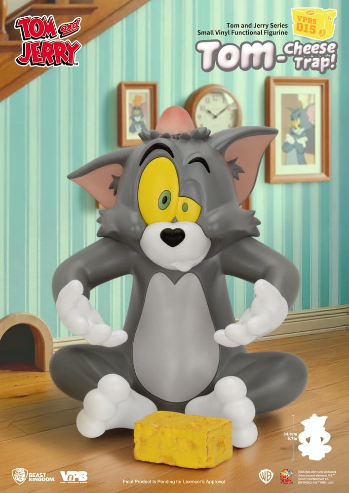 Tom und Jerry Vinyl Spardose Small Series Tom-Cheese Trap! 25 cm Image 7