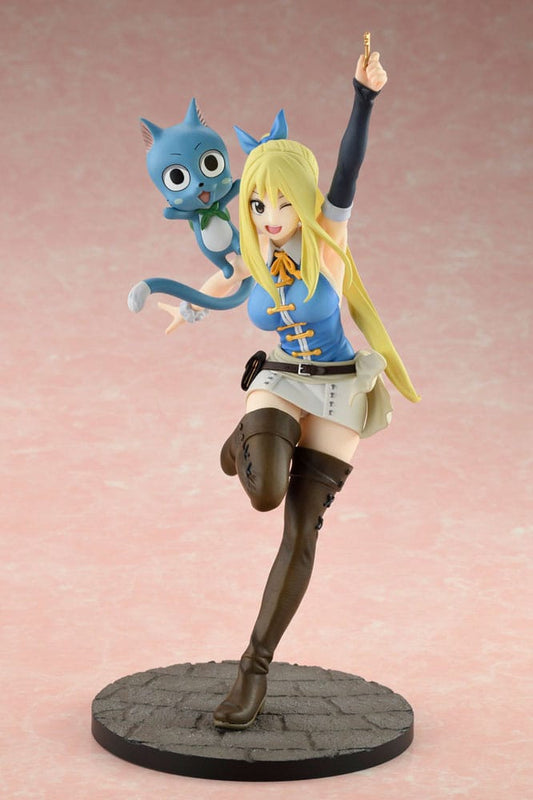 Fairy Tail PVC Statue 1/8 Lucy Heartfilia Wink Ver. 23 cm Image 2