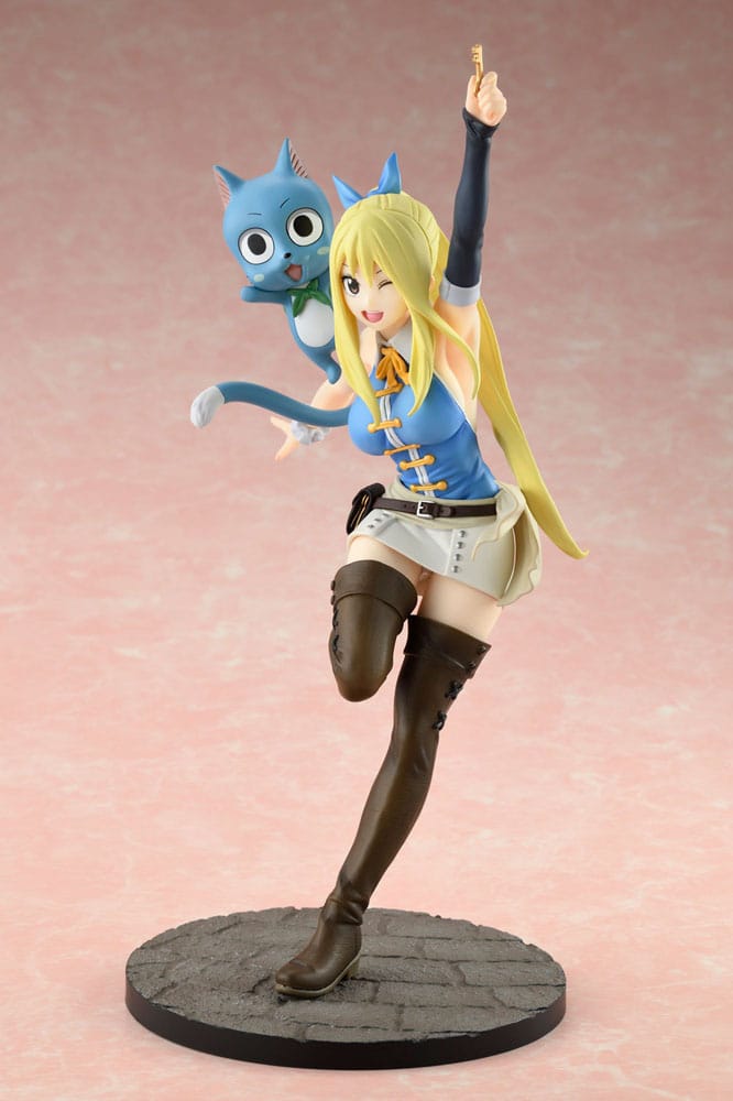 Fairy Tail PVC Statue 1/8 Lucy Heartfilia Wink Ver. 23 cm Image 3