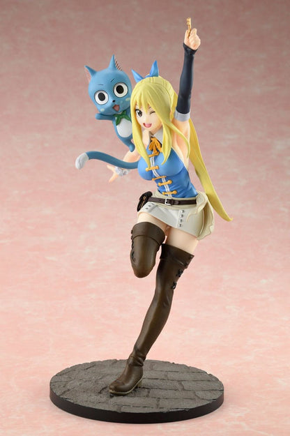 Fairy Tail PVC Statue 1/8 Lucy Heartfilia Wink Ver. 23 cm Image 3