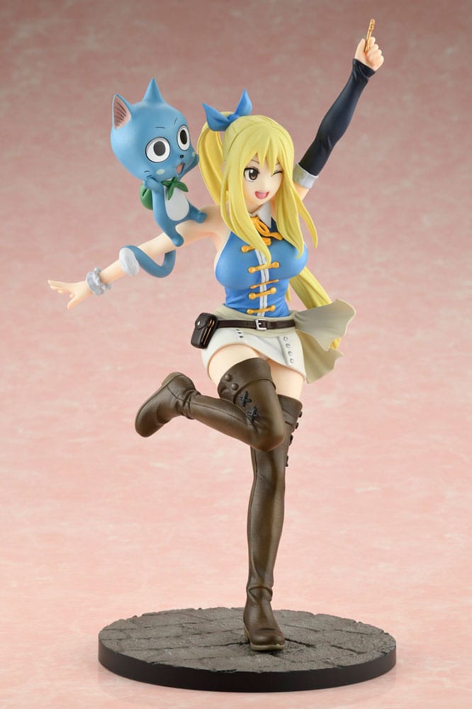 Fairy Tail PVC Statue 1/8 Lucy Heartfilia Wink Ver. 23 cm Image 7
