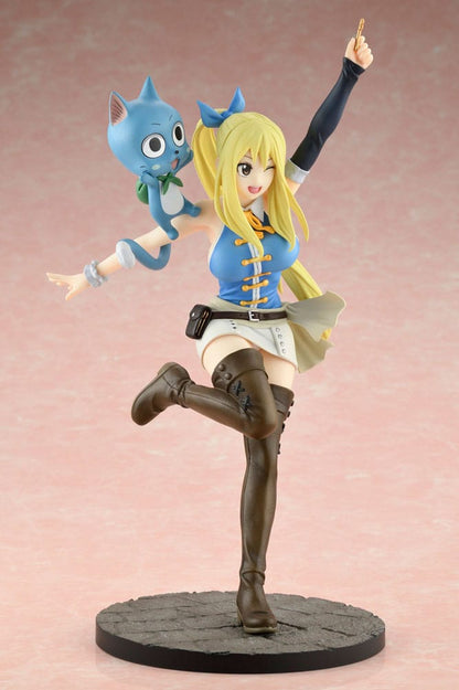 Fairy Tail PVC Statue 1/8 Lucy Heartfilia Wink Ver. 23 cm Image 7