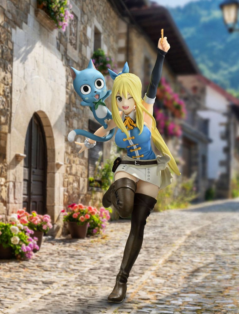 Fairy Tail PVC Statue 1/8 Lucy Heartfilia Wink Ver. 23 cm Image 8