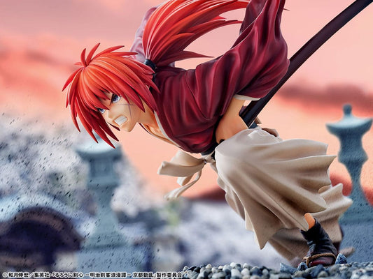 Rurouni Kenshin: Meiji Kenkaku Romantan Kyoto Douran PVC Statue 1/6 Kenshin Himura Dragon Flight of Heaven Ver. 26 cm Image 2