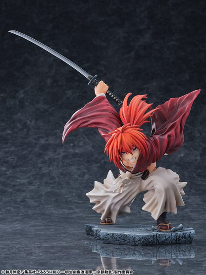 Rurouni Kenshin: Meiji Kenkaku Romantan Kyoto Douran PVC Statue 1/6 Kenshin Himura Dragon Flight of Heaven Ver. 26 cm Image 3