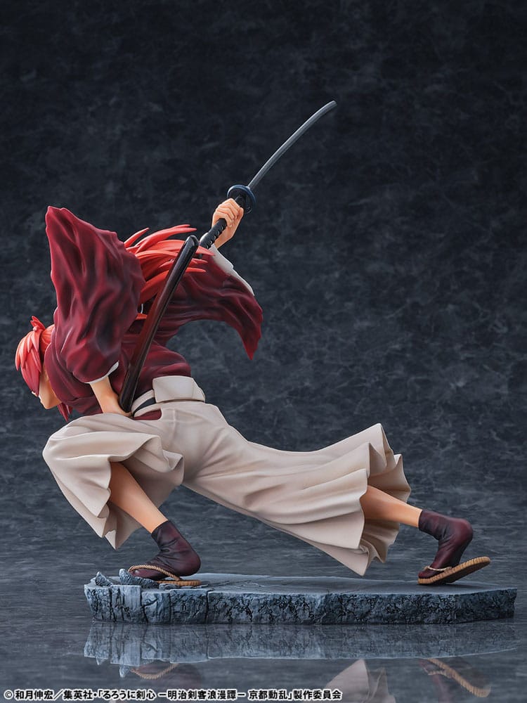 Rurouni Kenshin: Meiji Kenkaku Romantan Kyoto Douran PVC Statue 1/6 Kenshin Himura Dragon Flight of Heaven Ver. 26 cm Image 6