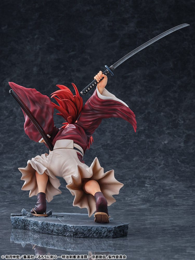 Rurouni Kenshin: Meiji Kenkaku Romantan Kyoto Douran PVC Statue 1/6 Kenshin Himura Dragon Flight of Heaven Ver. 26 cm Image 7