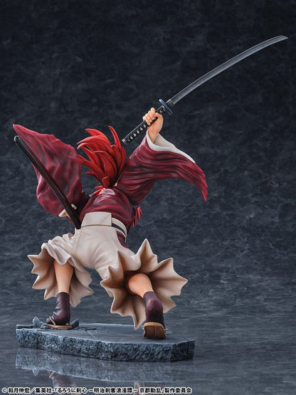 Rurouni Kenshin: Meiji Kenkaku Romantan Kyoto Douran PVC Statue 1/6 Kenshin Himura Dragon Flight of Heaven Ver. 26 cm Image 7