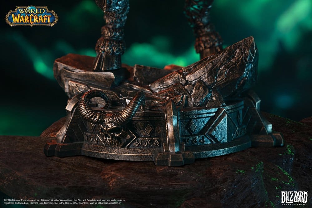 World of Warcraft 1/10 Scale Statue Illidan Stormrage (Bronze-Colored) 34 cm Image 7