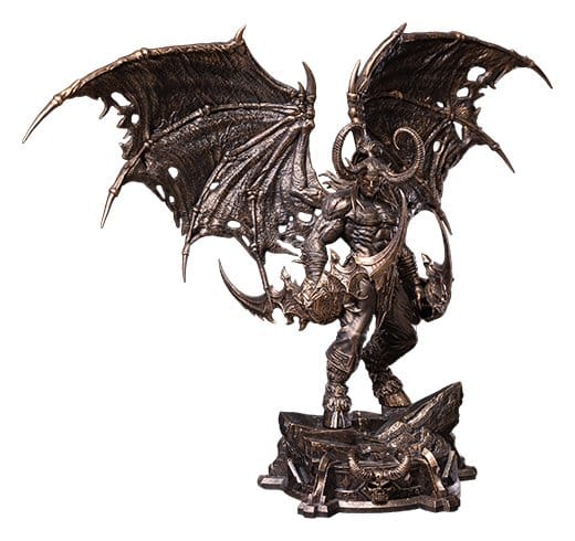 World of Warcraft 1/10 Scale Statue Illidan Stormrage (Bronze-Colored) 34 cm Image 1