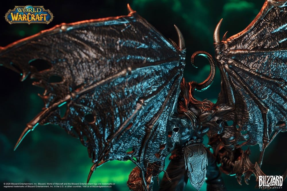 World of Warcraft 1/10 Scale Statue Illidan Stormrage (Bronze-Colored) 34 cm Image 8