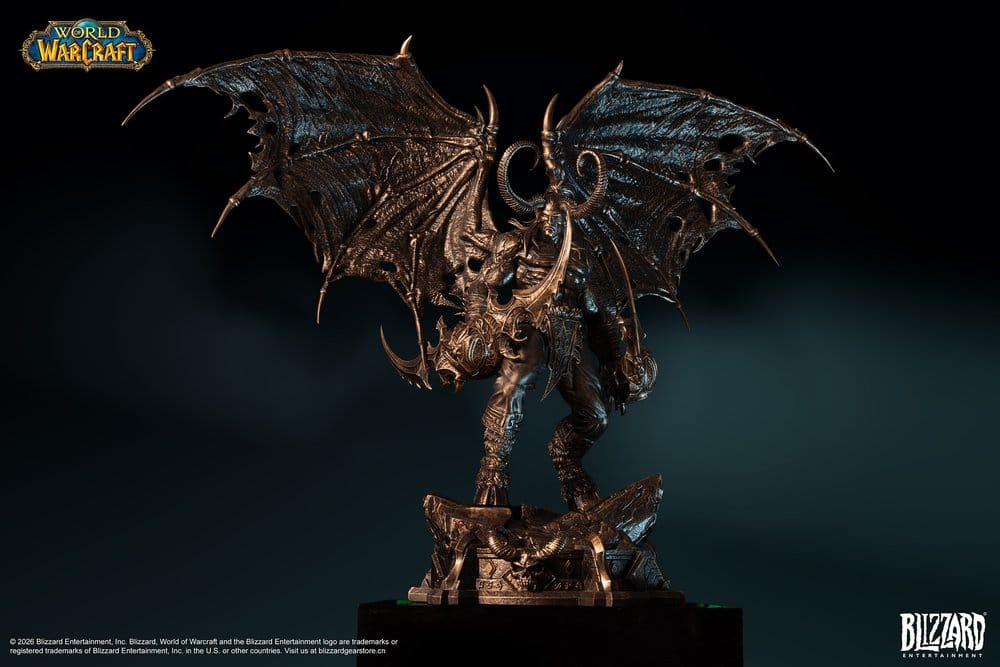 World of Warcraft 1/10 Scale Statue Illidan Stormrage (Bronze-Colored) 34 cm Image 11
