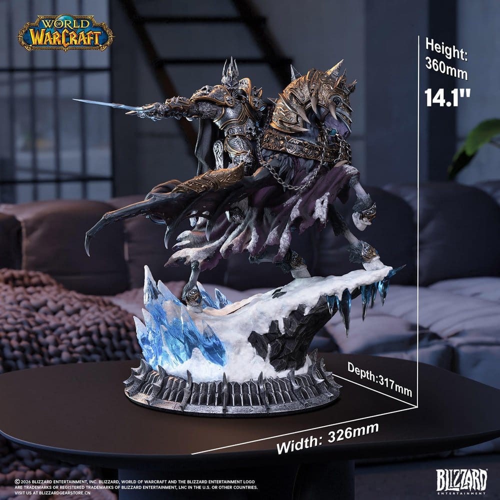 Warcraft Statue The Lich King & Invincible 36 cm Image 3