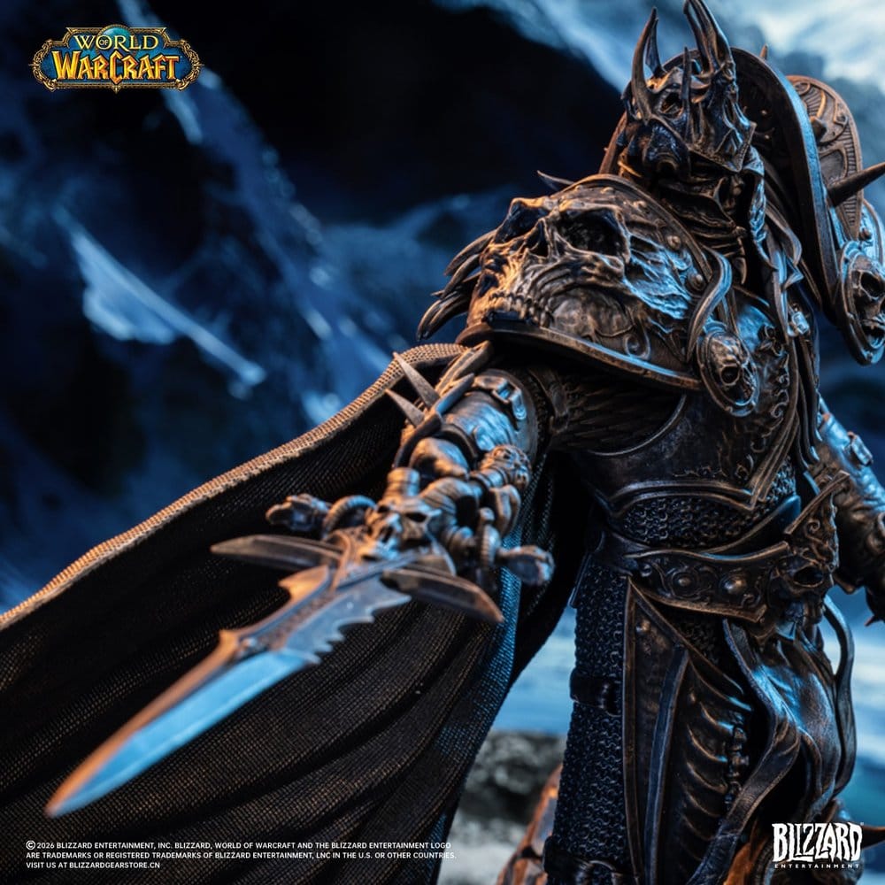 World of Warcraft Statue 1/10 The Lich King (Bronze-Colored Edition) 27 cm Image 5
