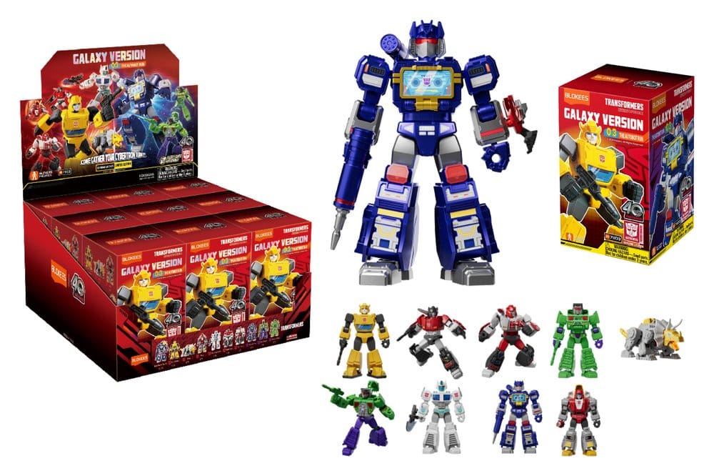 Transformers Blokees Galaxy 03 Modellbausatz Version 03 Autobot Run 10 cm (ohne Display) Image