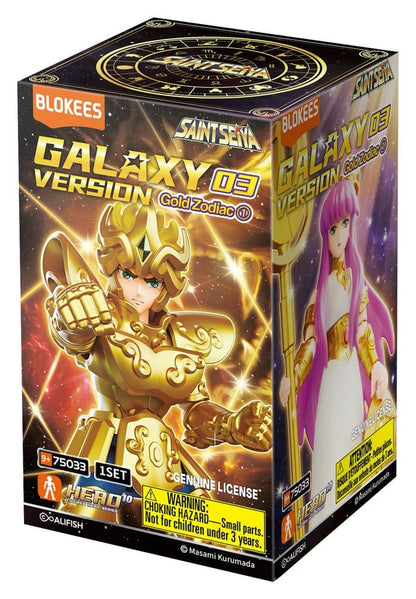 Saint Seiya Blokees Plastic Model Kit Galaxy Version 3 Blind Box Display (9) Image 3